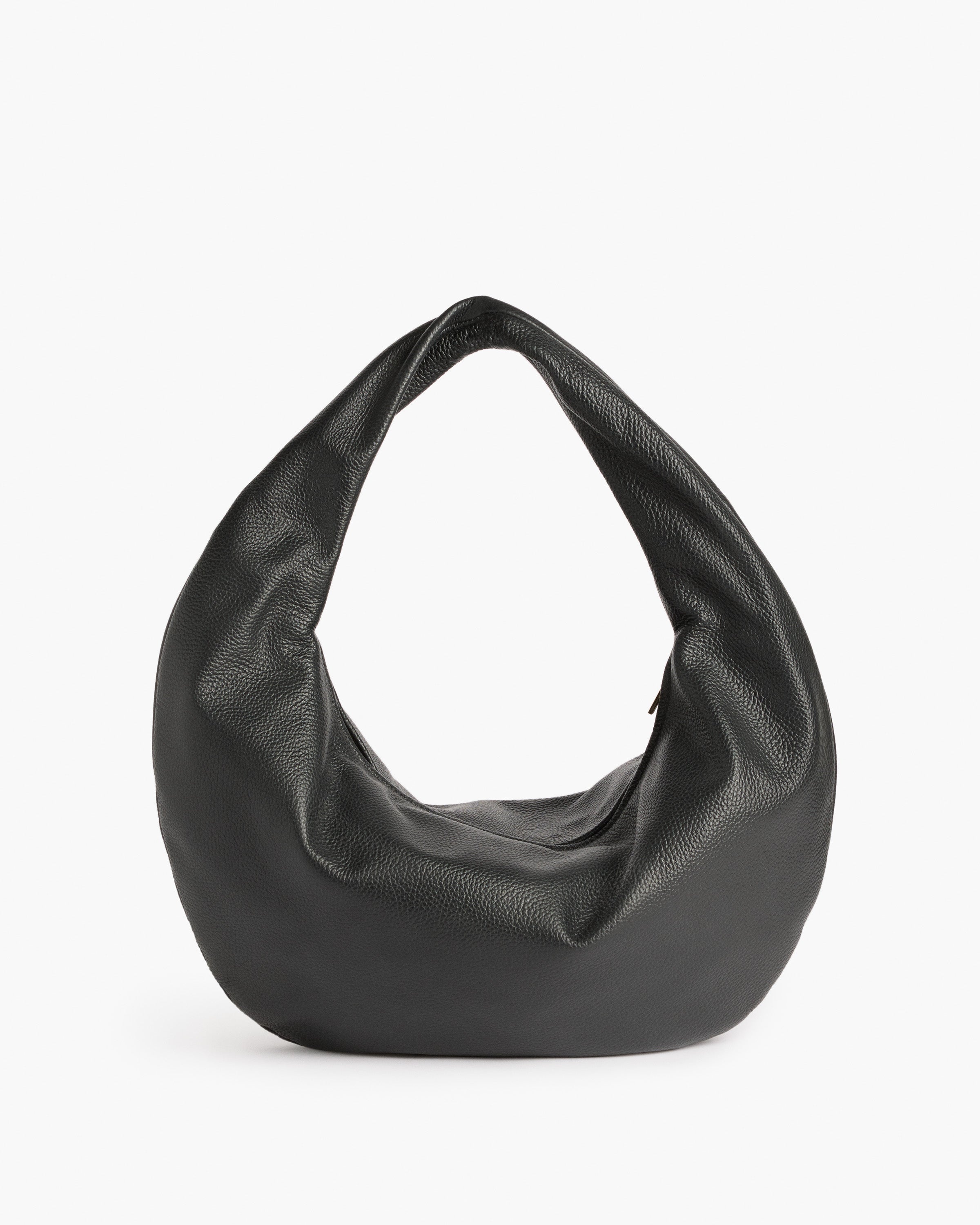 Alva Shoulder Bag Leather Black