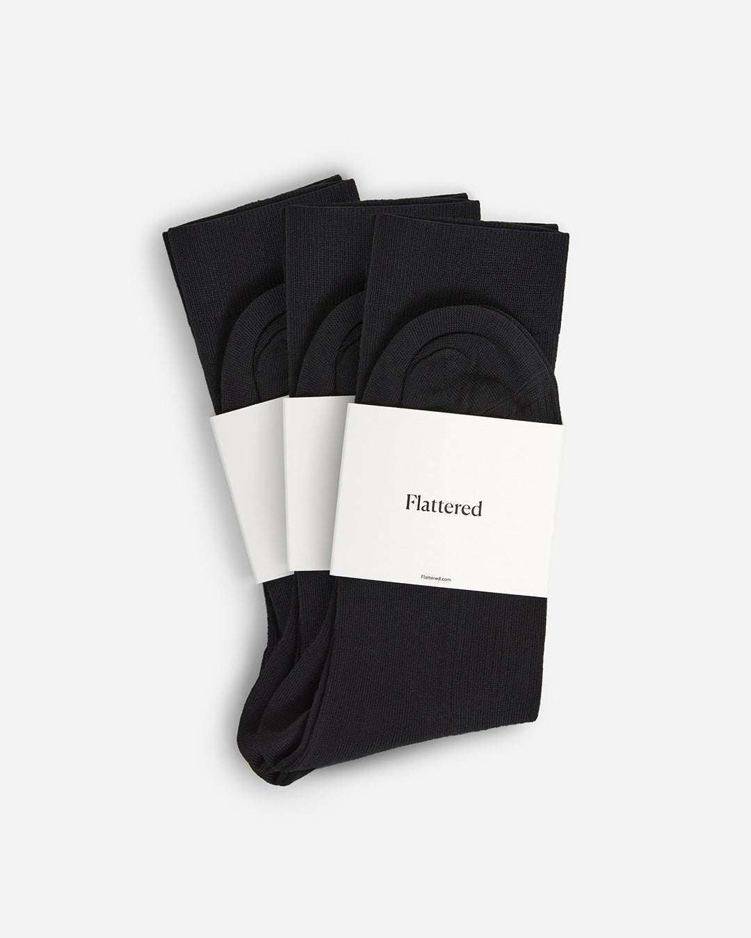 Belaire Sock x3 Mercerized Cotton Black