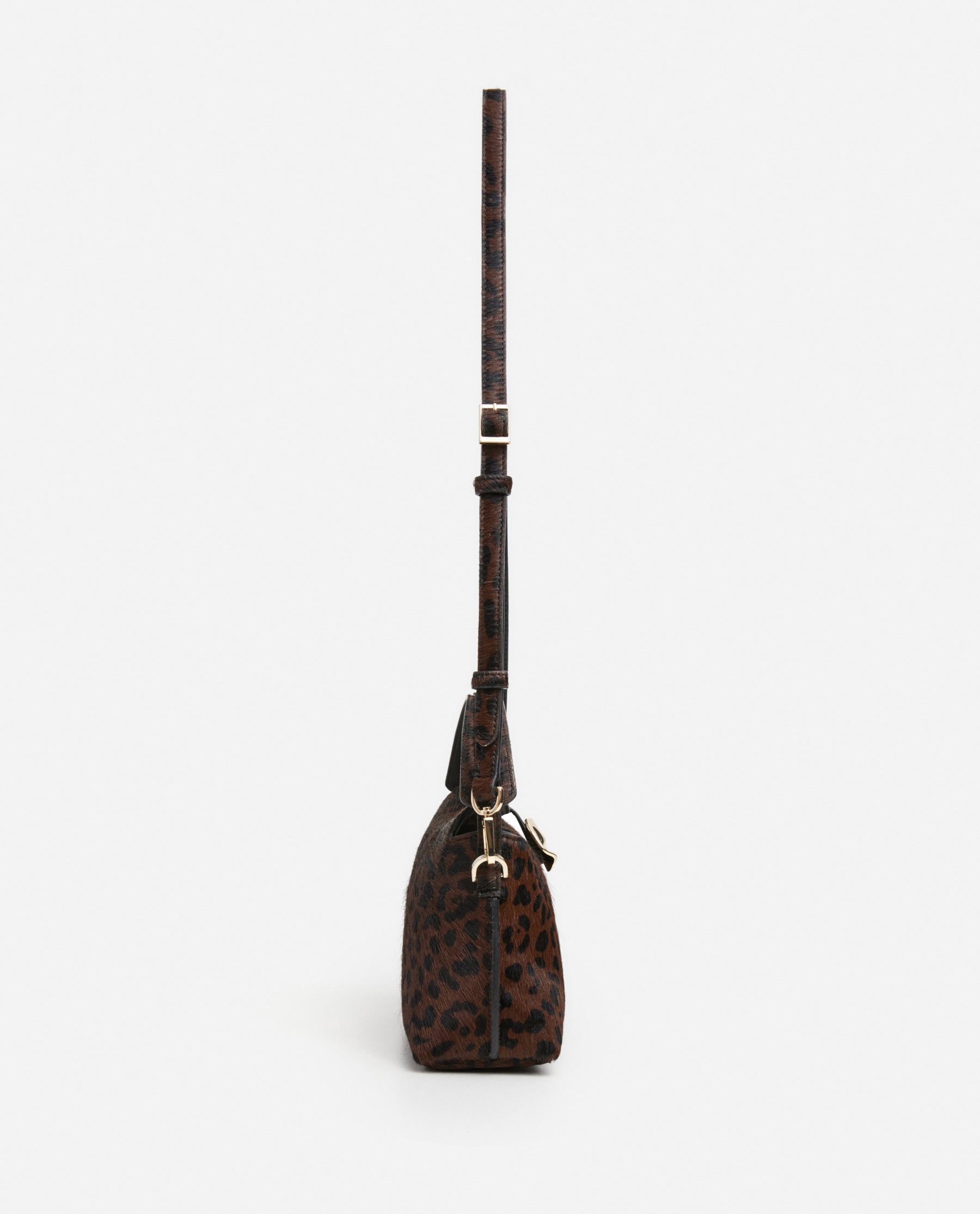 Hanna Mini Bag Leather Hair Leo