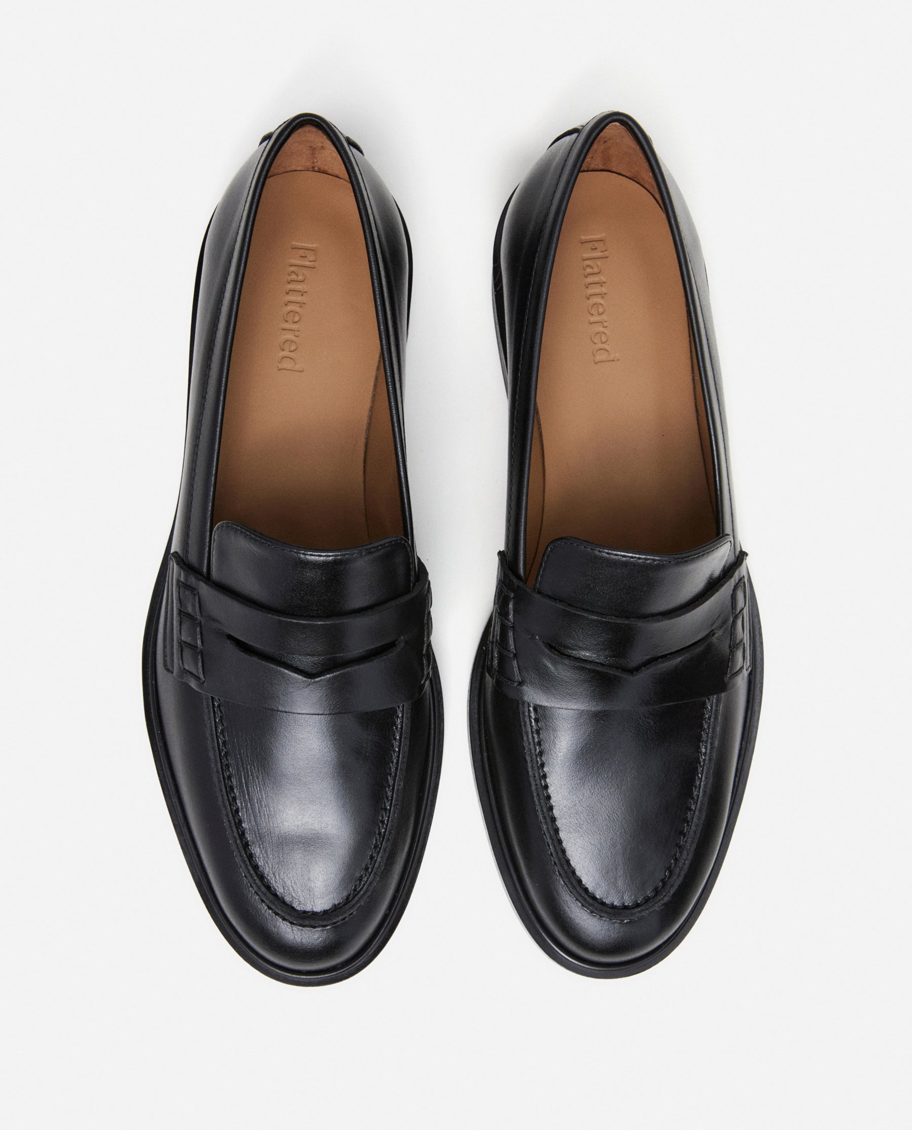 Sara Leather Black