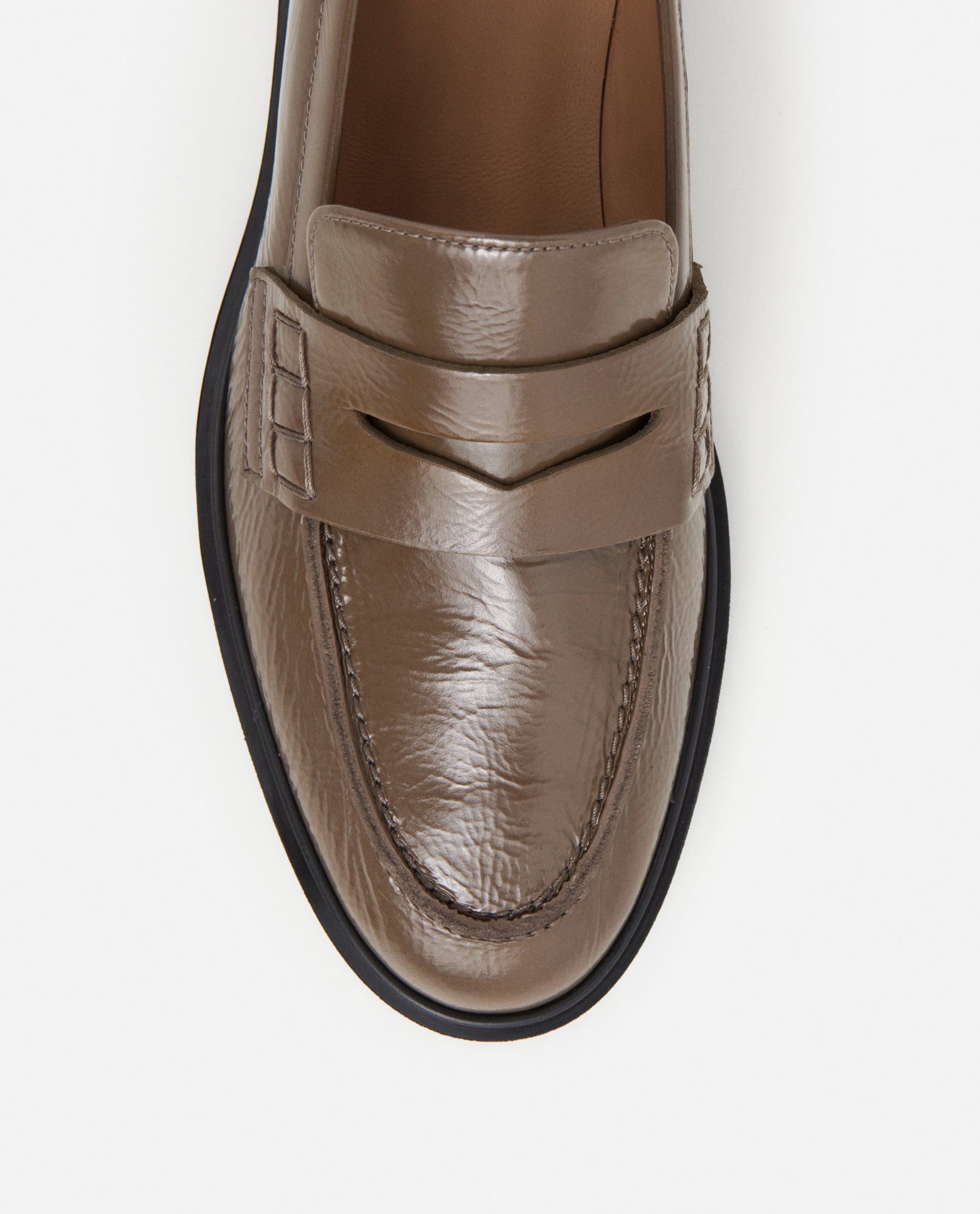 Sara Leather Khaki