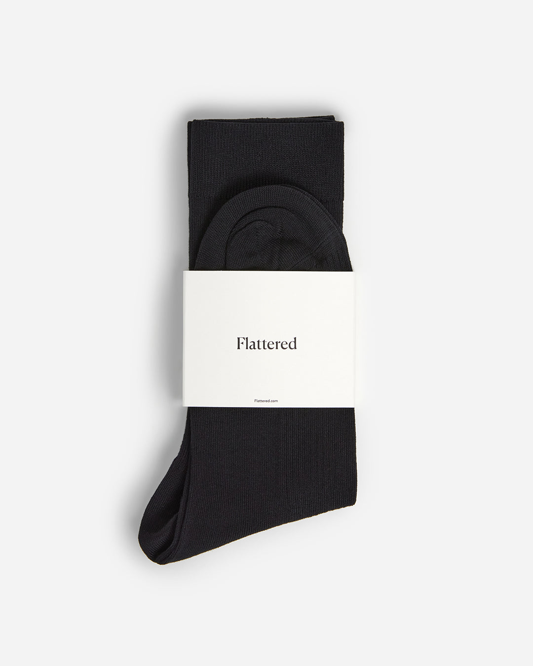 Belaire Sock Woven Mercerized cotton Black