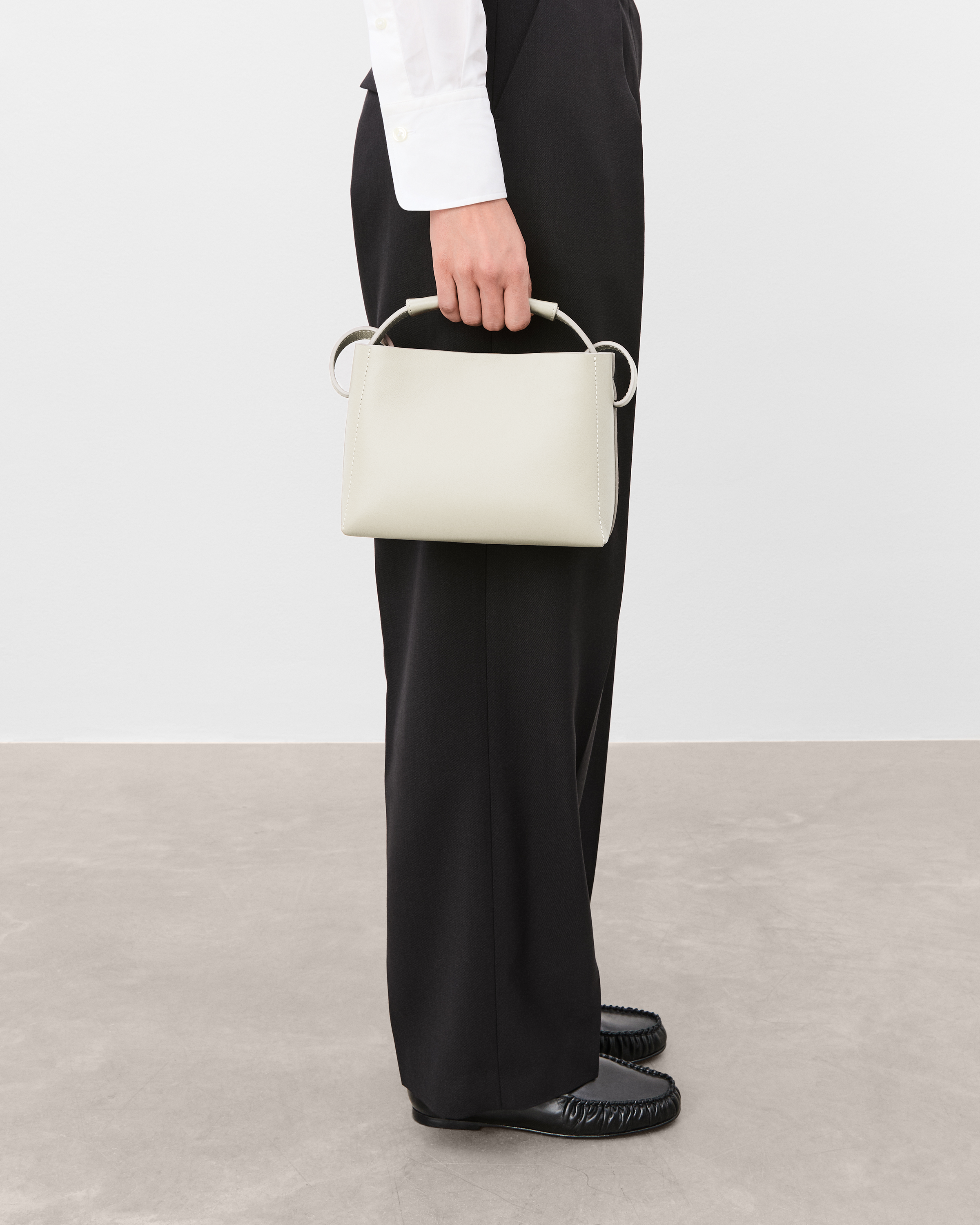 Hedda Mini Handbag Leather Vanilla