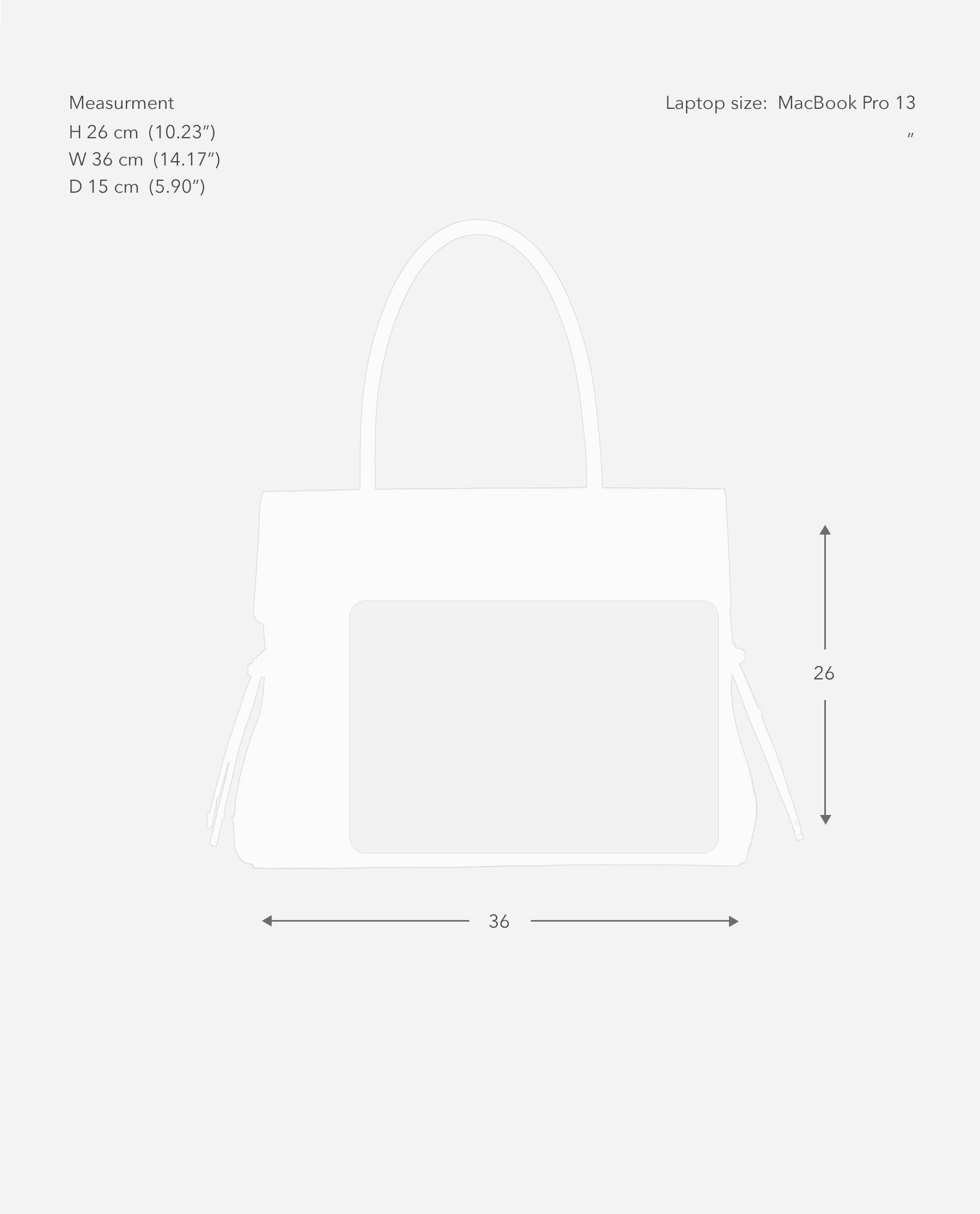Lydia Tote Bag Grained Leather Cognac